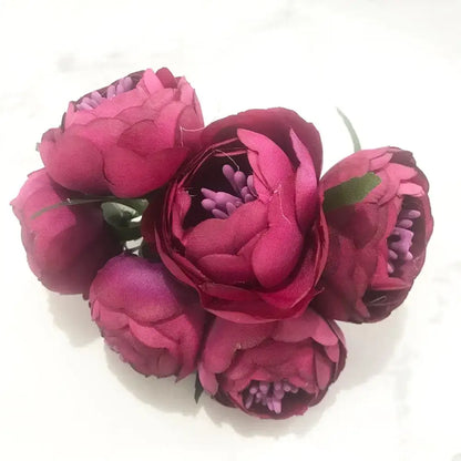 200pcs mixed rose red flower stamen bundle bedroom diy decor