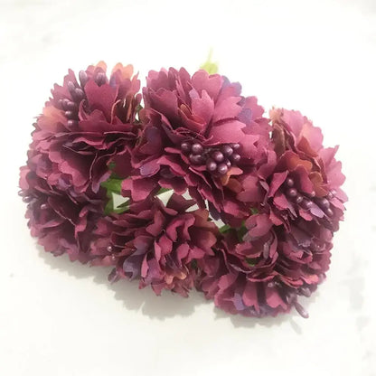 200pcs mixed rose red flower stamen bundle bedroom diy decor