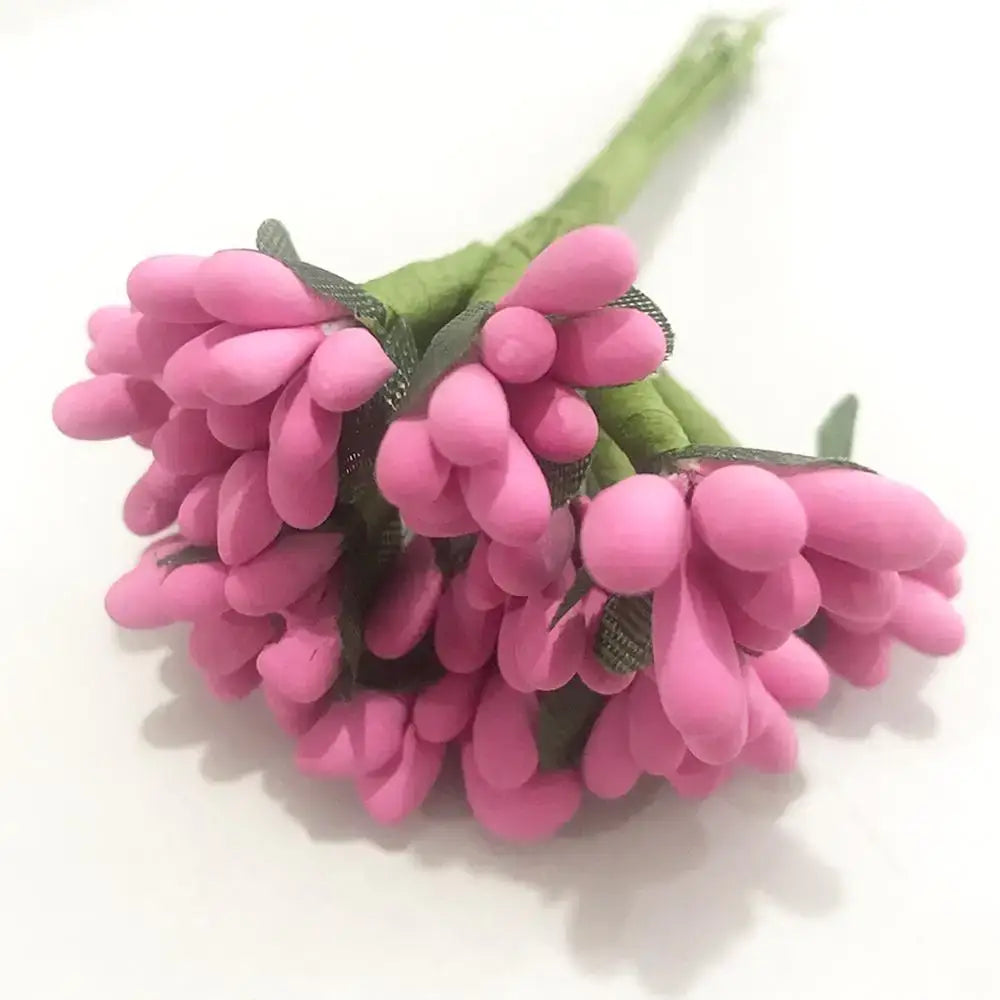 200pcs mixed rose red flower stamen bundle bedroom diy decor