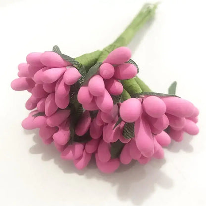 200pcs mixed rose red flower stamen bundle bedroom diy decor