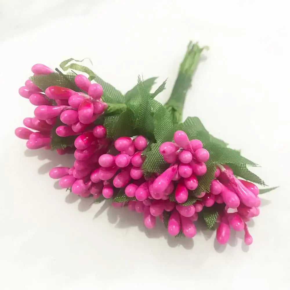 200pcs mixed rose red flower stamen bundle bedroom diy decor