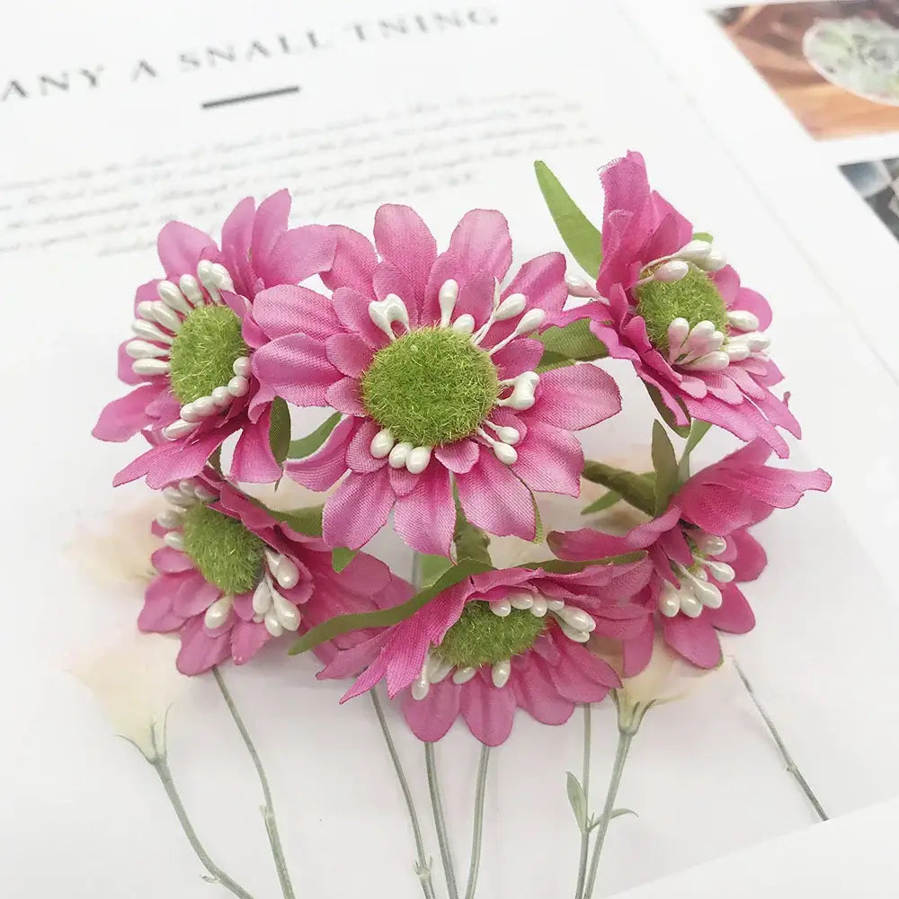 200pcs mixed rose red flower stamen bundle bedroom diy decor