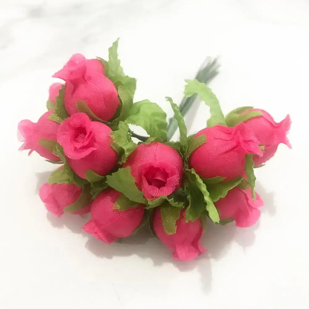 200pcs mixed rose red flower stamen bundle bedroom diy decor