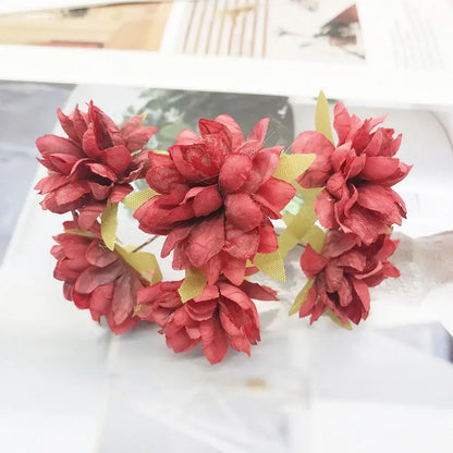 200pcs mixed rose red flower stamen bundle bedroom diy decor