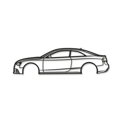 2014 RS5 Coupe Metal Car Wall Art - MT0510