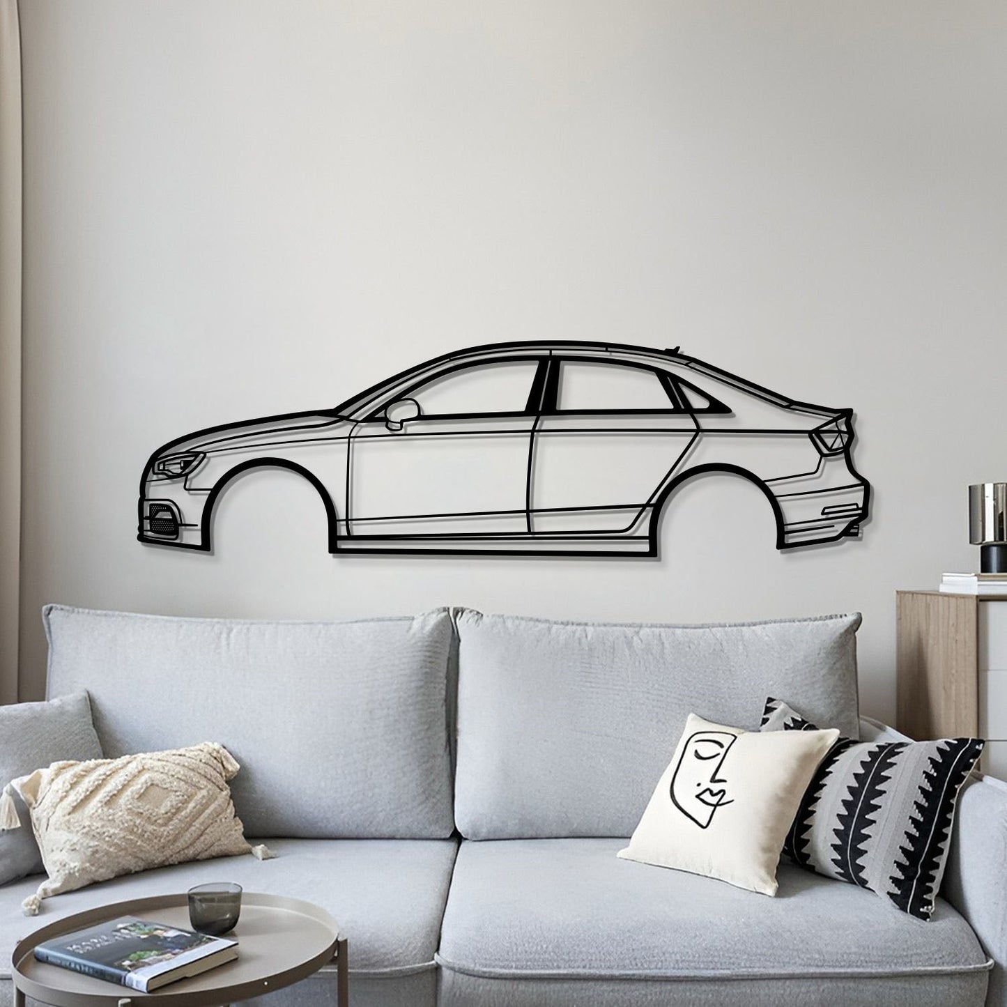 2015 S3 Metal Car Wall Art - MT0515