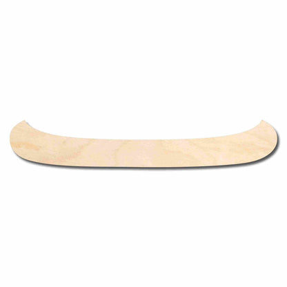 Unfinished Wood Canoe Silhouette - Craft- up to 46" DIY