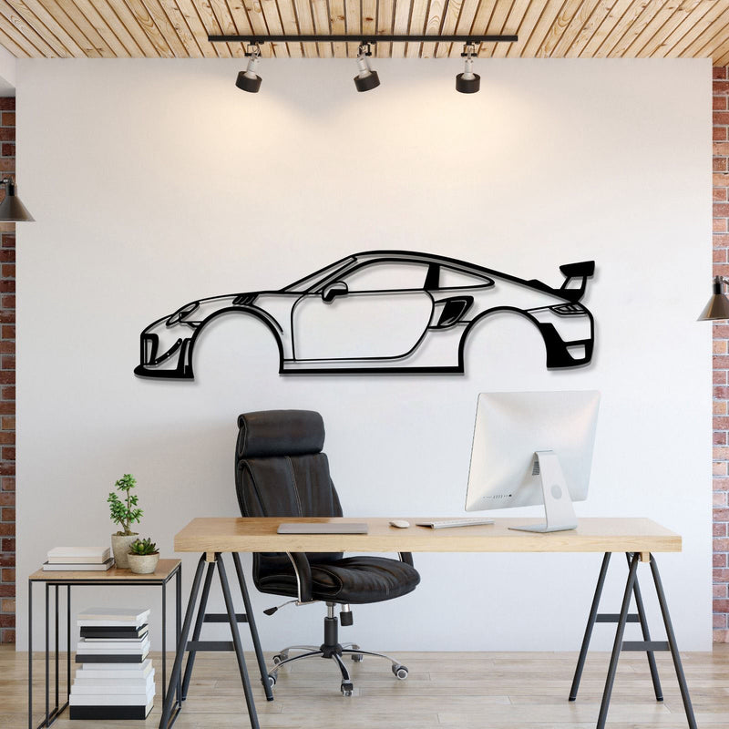 911 GT2 RS Metal Car Wall Art - MT0646