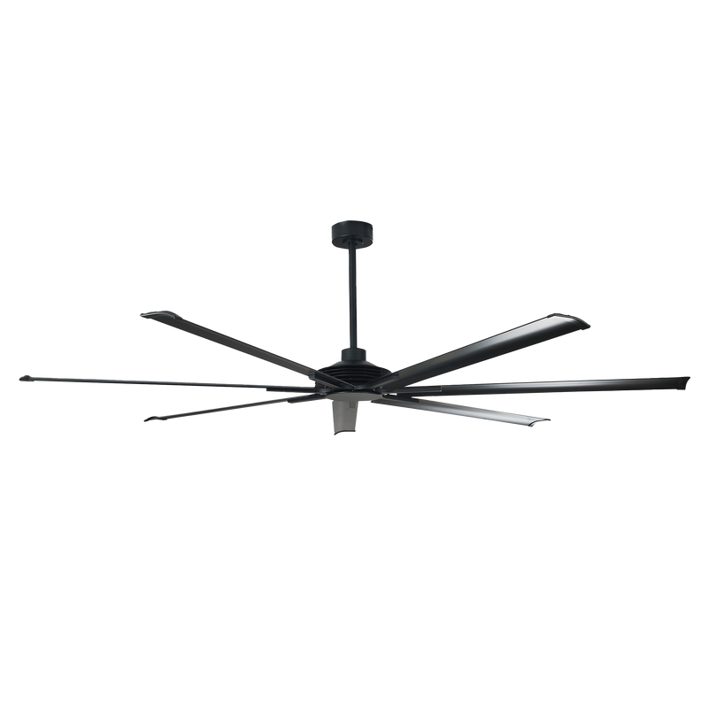 84 Inch 100 Inch Silent Storm Extra Large Ceiling Fan with Remote Control