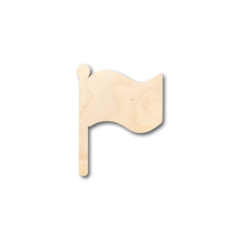 Unfinished Wood Flag Shape - Craft - up to 46" DIY