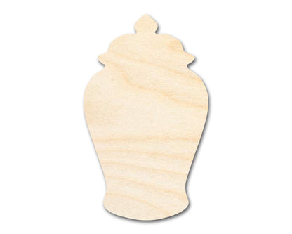 Unfinished Wood Ginger Jar Silhouette - Craft - up to 46" DIY