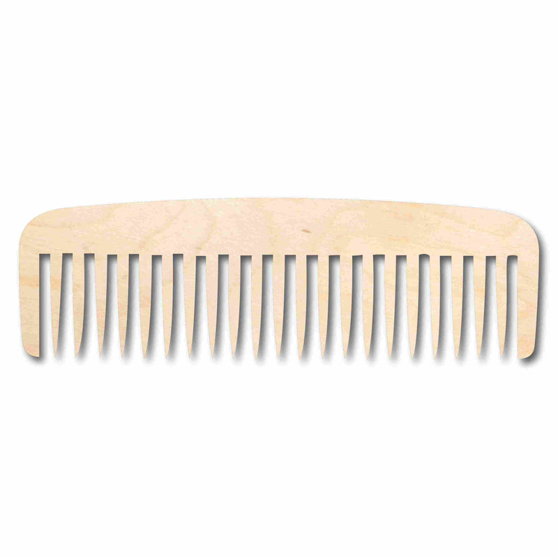 Unfinished Wood Hair Comb Silhouette - Craft- up to 46" DIY