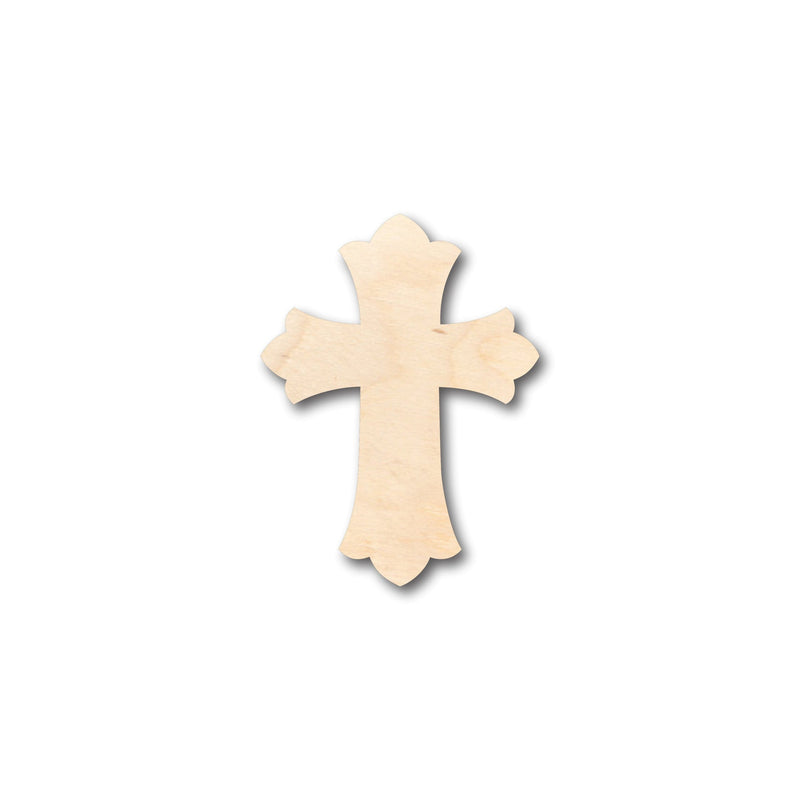Unfinished Wood Patonse Cross Shape - Craft - up to 46" DIY
