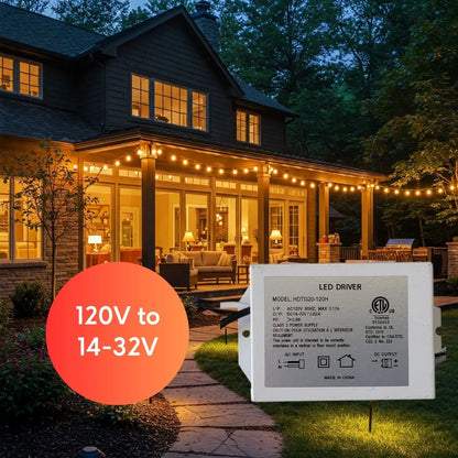 20W LED Drivers 14-32V DC 20W Max 0.17A Dimmable