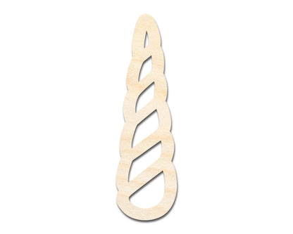 Unfinished Wood Unicorn Horn Silhouette - Unicorn Craft - up to 46" DIY