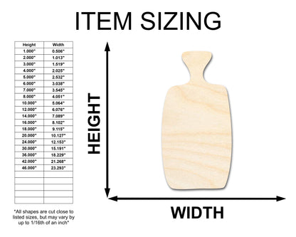 Unfinished Wood Apothecary Potion Flask Shape - Craft - up to 46"