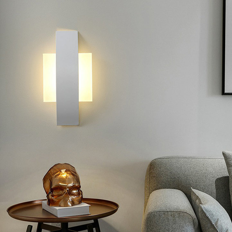 DecorBites™ Modern Geometric Acrylic LED Wall Sconce for Living Room Lighting