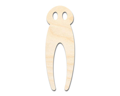 Unfinished Wood Fresno Nightcrawler Shape - Craft - up to 46"