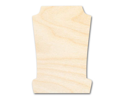 Unfinished Wood Tombstone Shape - Craft - up to 46"