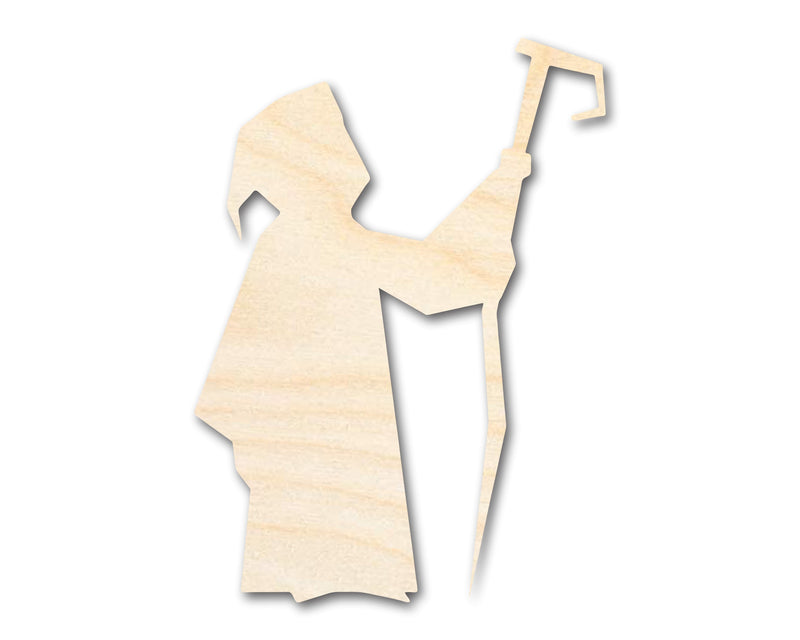 Unfinished Wood Wizard Shape - Craft - up to 46"