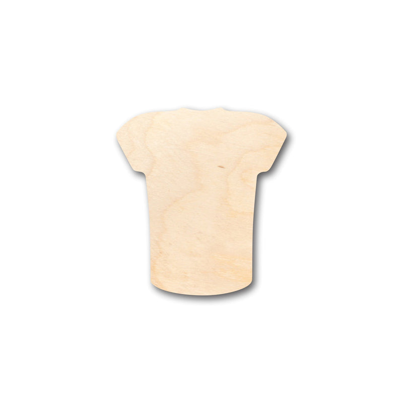 Unfinished Wood Blank Football Jersey Shape - Craft - up to 46" DIY
