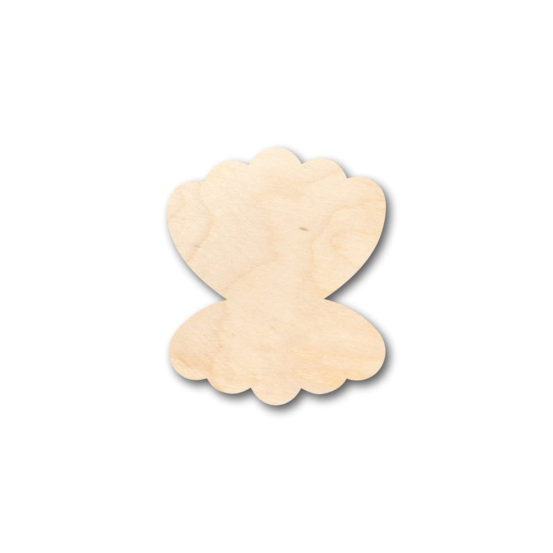 Unfinished Wood Pearl Shape - Craft - up to 46" DIY