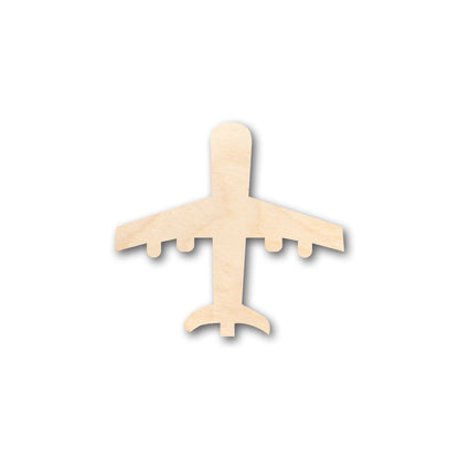 Unfinished Wood Planes Shape - Craft - up to 46" DIY