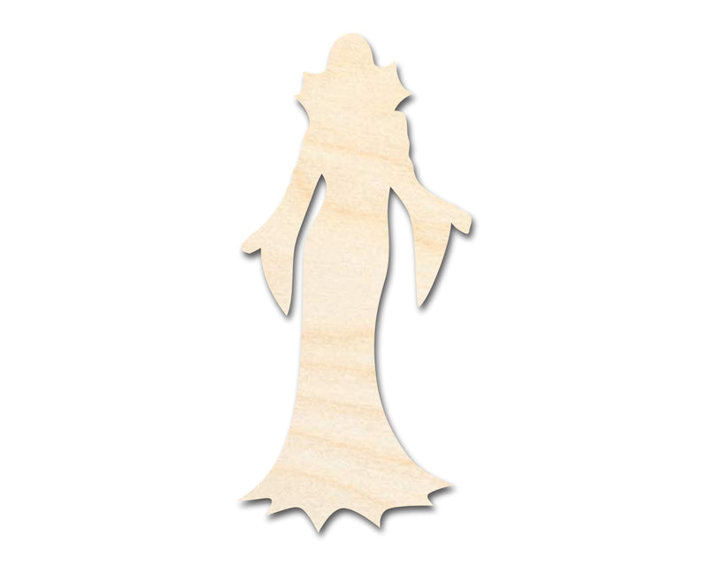 Unfinished Wood Vampiress Shape | Craft Cutout | up to 46" DIY