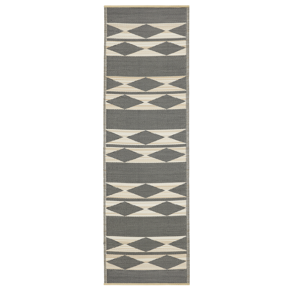 Cairo - Natural & Black Outdoor Rug for Patio