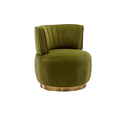 360 Degree Swivel Cuddle Barrel Accent Sofa Chair