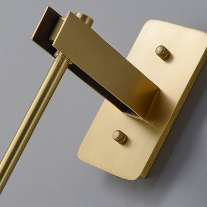 DecorBites™ Modern Brass Wall Sconce Light with Glass Shade - Postmodern Cylindrical Fixture