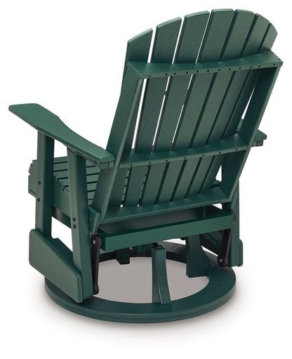 Shell Beach - Swivel Glider Chair - Green