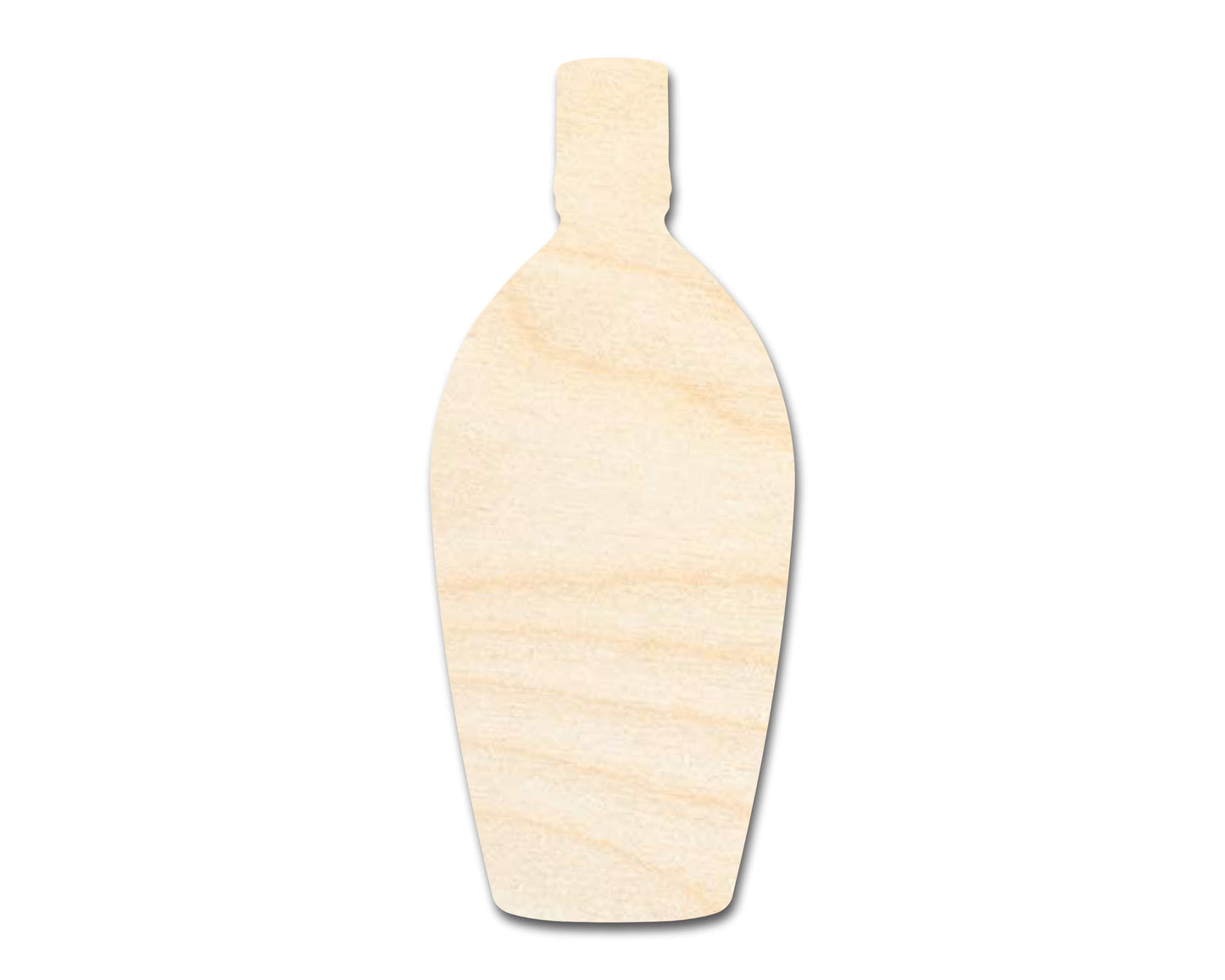 Unfinished Rum Bottle Shape | DIY Craft Cutout | up to 46" DIY