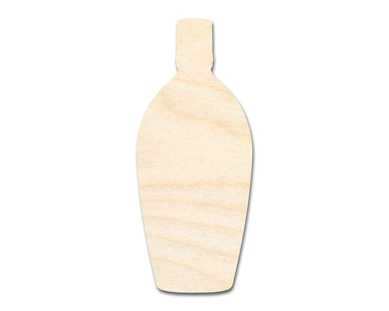 Unfinished Rum Bottle Shape | DIY Craft Cutout | up to 46" DIY