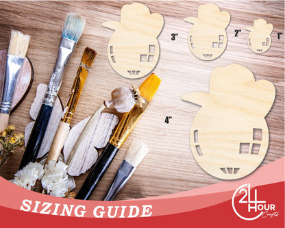 Unfinished Disco Cowgirl Shape | DIY Craft Cutout | up to 46" DIY