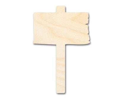 Unfinished Wooden Sign Shape | DIY Craft Cutout | up to 46" DIY