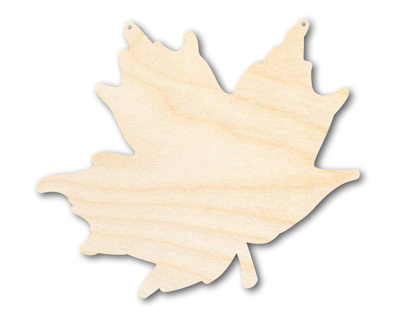 Unfinished Leaf Door Hanger | DIY Craft Cutout | Door Hanger | up to 46" DIY
