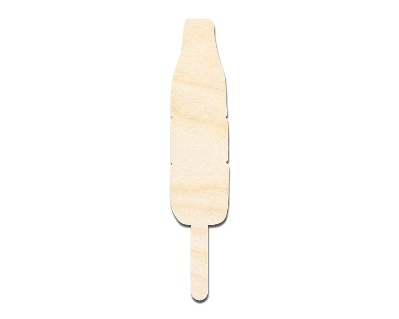 Unfinished Wood Patriotic Popsicle Shape | DIY Craft Cutout | up to 46" DIY