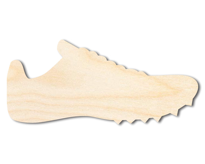 Unfinished Wood Cleat Shoe Shape | DIY Craft Cutout | up to 46" DIY