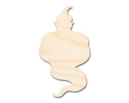 Unfinished Wood Genie Shape | DIY Craft Cutout | up to 46" DIY
