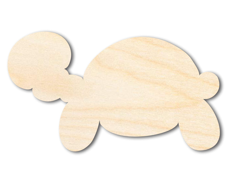 Unfinished Wood Balloon Turtle Shape | DIY Craft Cutout | up to 46" DIY