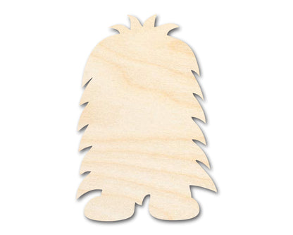 Unfinished Wood Shaggy Monster Shape | DIY Craft Cutout | up to 46" DIY