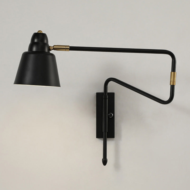 DecorBites™ Modern Wall Mounted Reading Lamp: Retractable Arm, Nordic Style