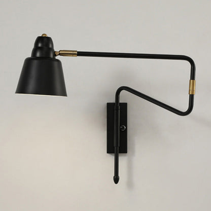 DecorBites™ Modern Wall Mounted Reading Lamp: Retractable Arm, Nordic Style