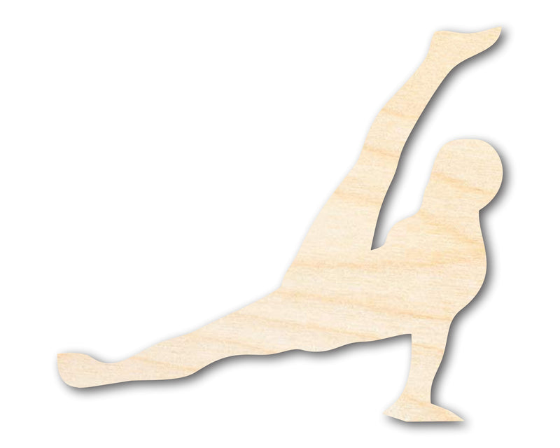 Unfinished Wood Gymnast Windmill Shape | DIY Craft Cutout | up to 46" DIY