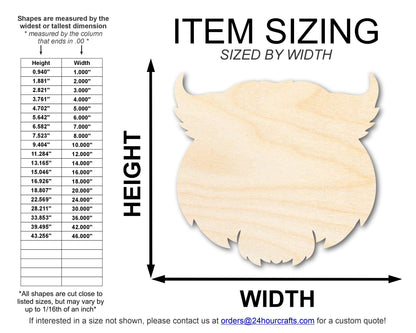 Unfinished Wood Wildcat Mascot Shape | DIY Craft Cutout | up to 46" DIY