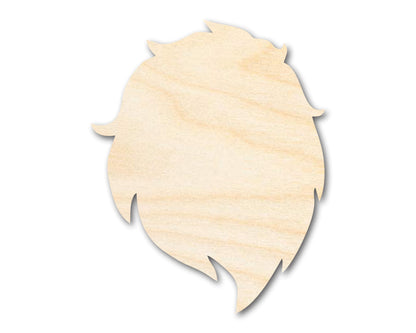 Unfinished Wood Lion Mascot Shape | DIY Craft Cutout | up to 46" DIY
