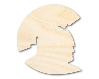 Unfinished Wood Spartan Mascot Shape | DIY Craft Cutout | up to 46" DIY