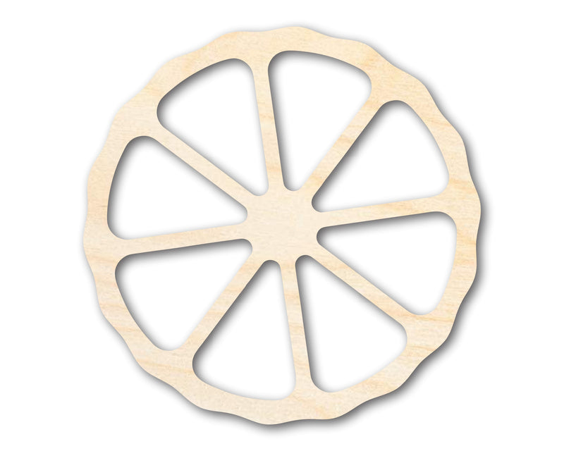 Unfinished Wood Fruit Slice Shape | DIY Craft Cutout | up to 46" DIY