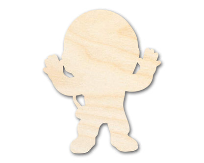 Unfinished Wood Cute Astronaut Shape | DIY Craft Cutout | up to 46" DIY